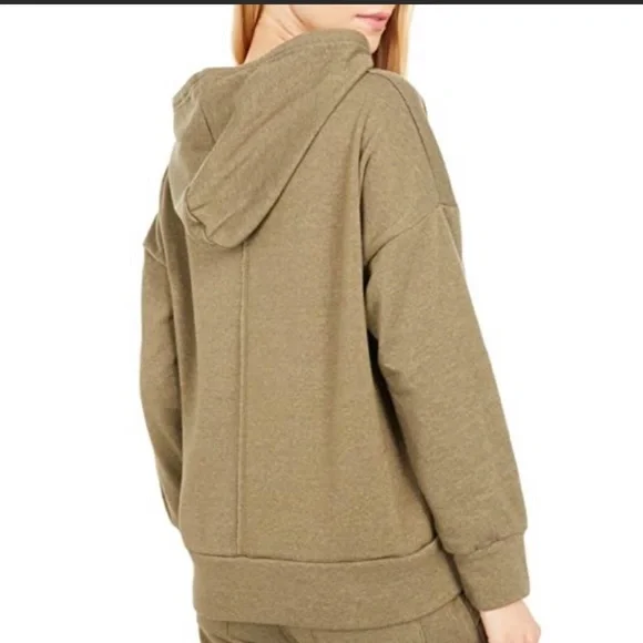 FP Movement Sweat It Out Army Green Hoodie - Picture 5 of 10